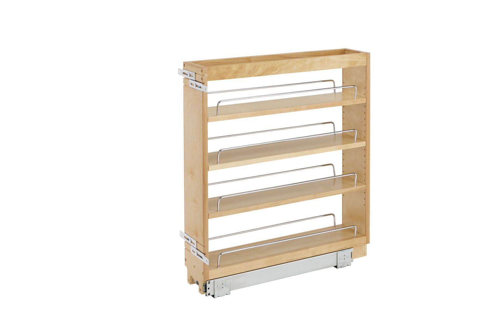 5 in Base Cabinet Organizer Natural  5 in (127 mm) W x 22.5 in (572 mm) D x 25.5 in (648 mm) H