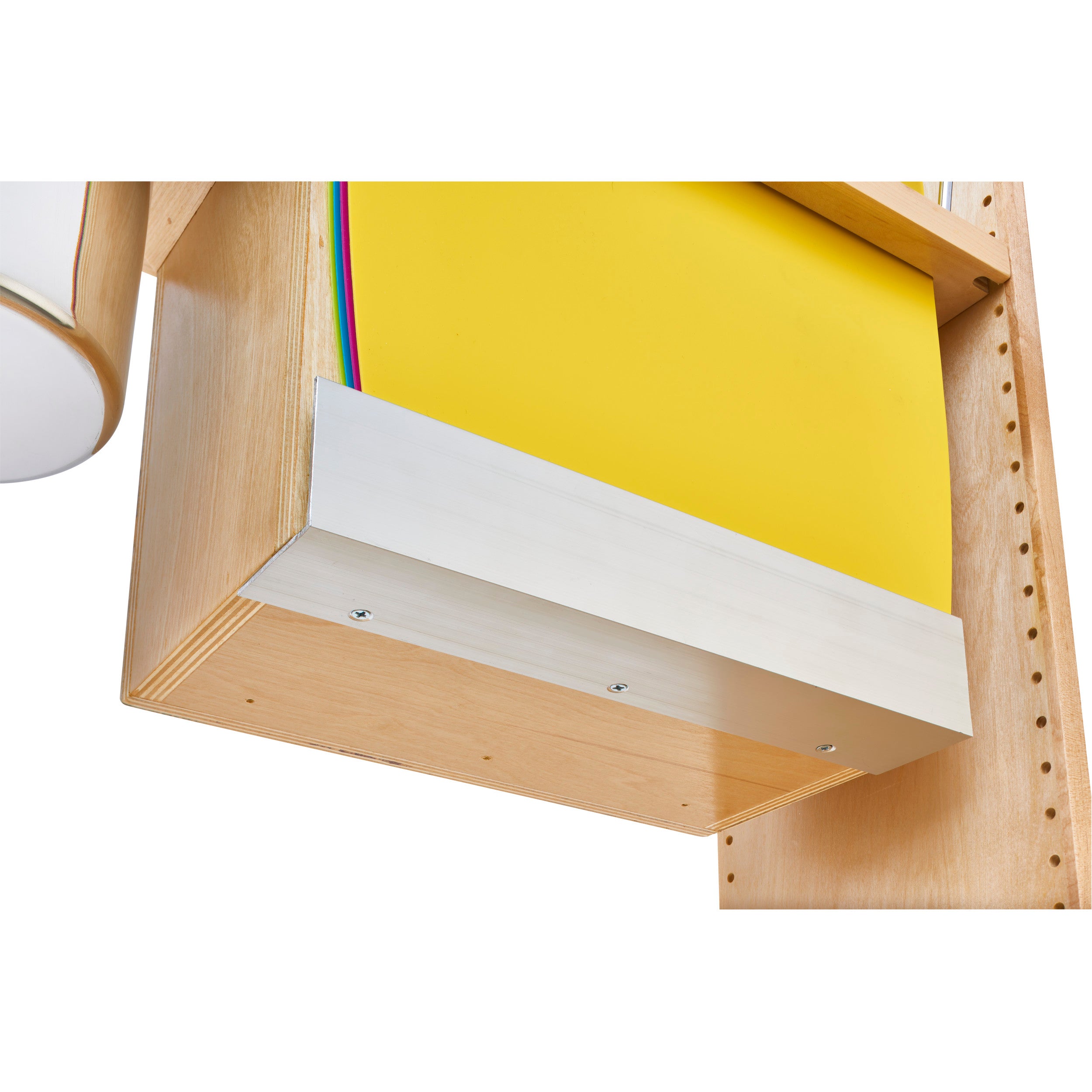 8 in Base Cabinet Organizer w/ Knife Block w/Soft-Close Natural  8.75 in (222 mm) W x 21.63 in (549 mm) D x 25.5 in (648 mm) H