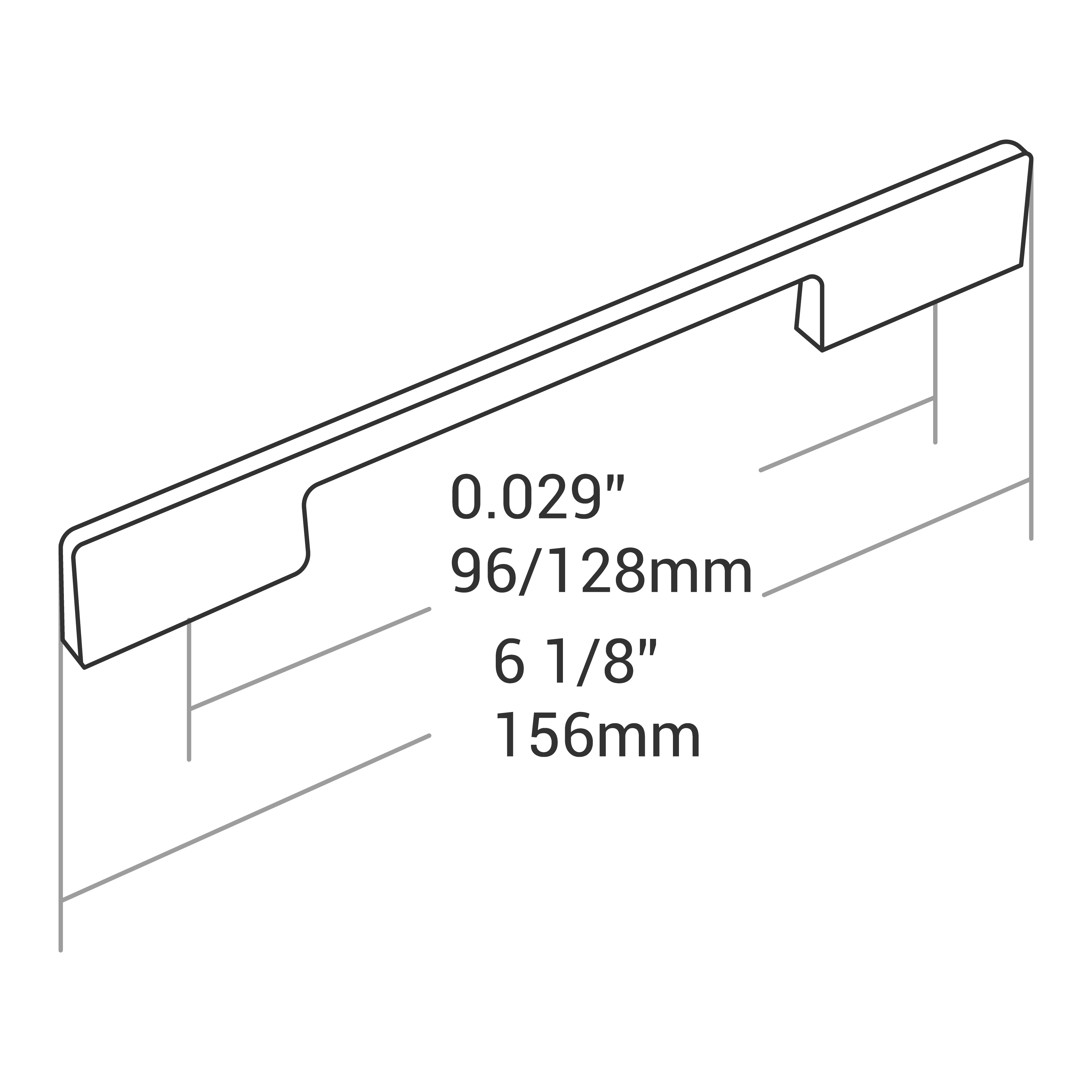 Handle Zinc C/C 224mm O/A 249mm Brush Ni