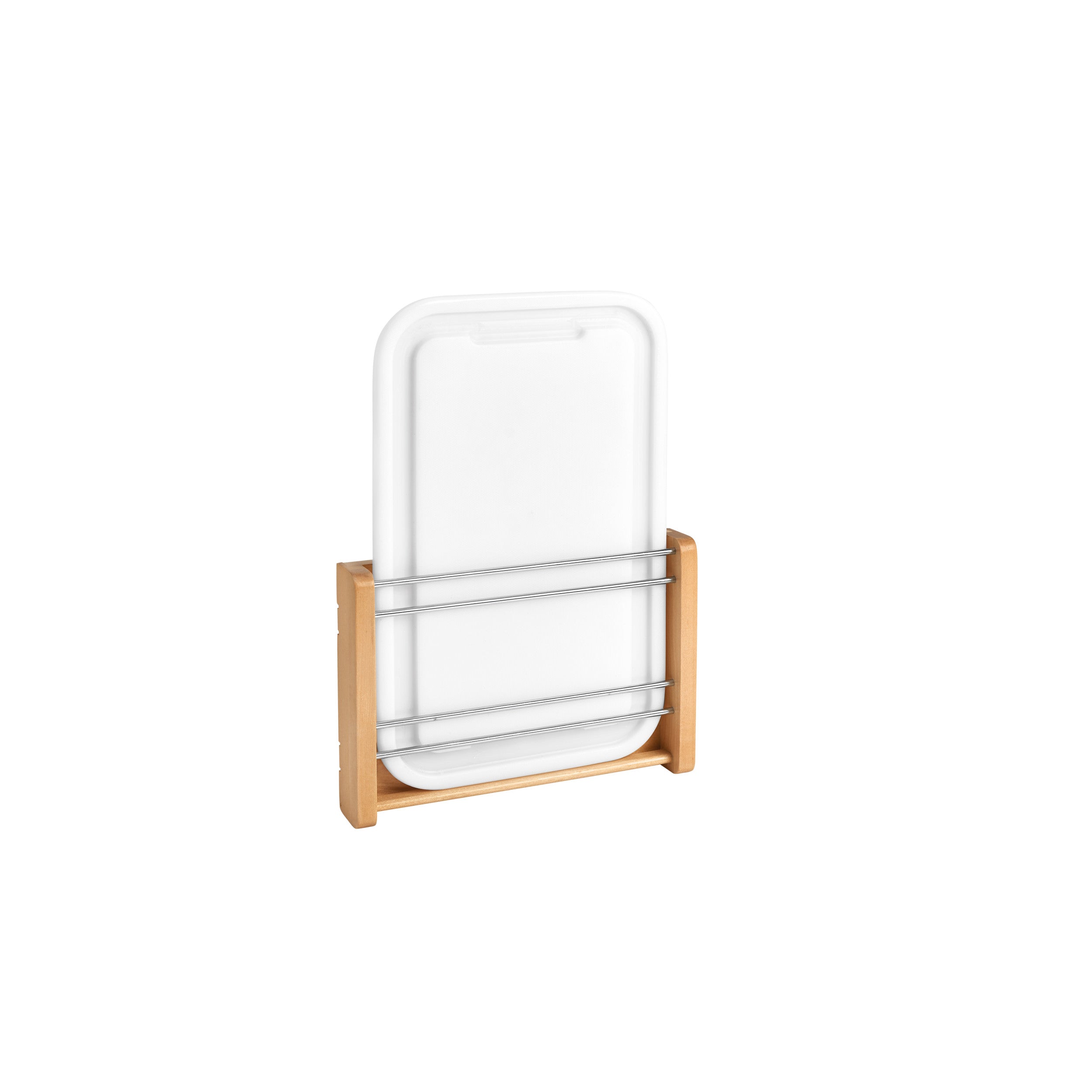 Door mount Polymer Cutting Board Natural  11.31 in (287 mm) W x 2 in (51 mm) D x 16.44 in (418 mm) H