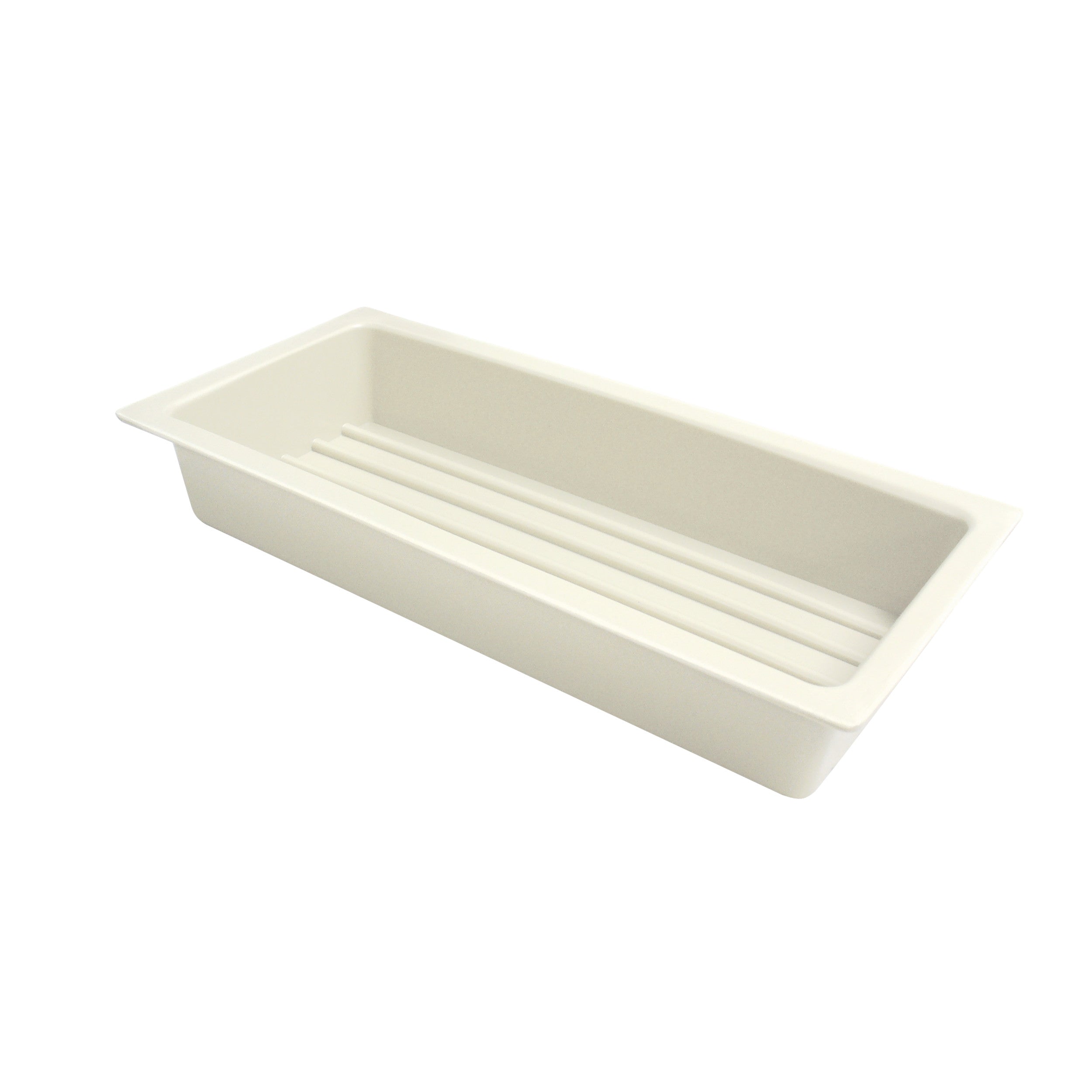 Door mount Wood Sink Base Organizer Natural for 36". 13.5 in (343 mm) W x 5 in (127 mm) D x 18.5 in (470 mm) H