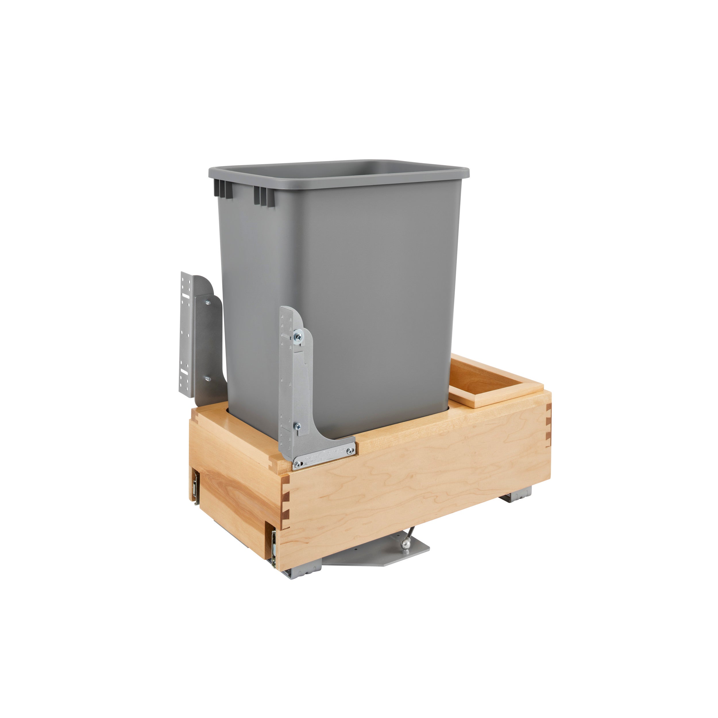 50 Qrt Pull-Out Waste Container Natural  12 in (305 mm) W x 21.75 in (552 mm) D x 23.19 in (589 mm) H