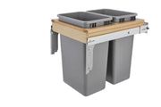 DOUBLE 50 QT SOFT-CLOSE TOP MOUNT