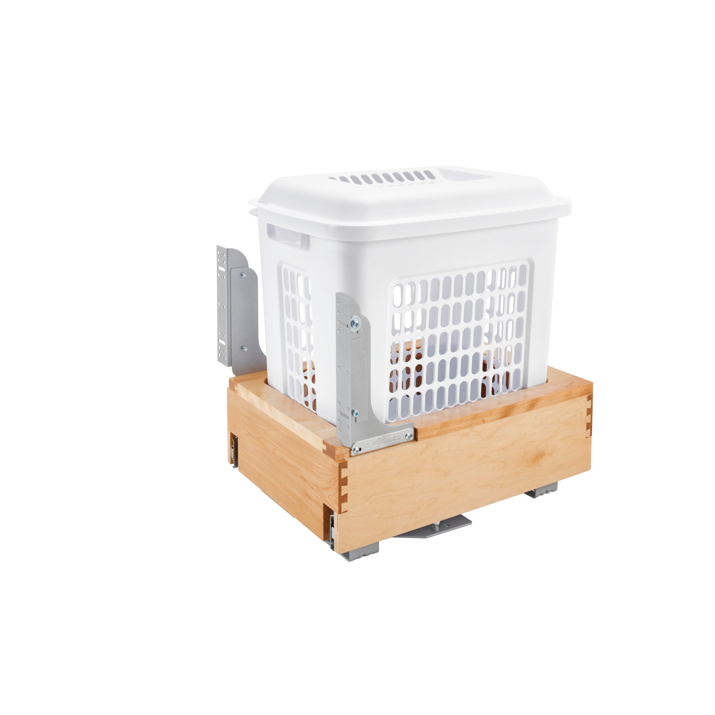 Bottom Mount Pull-Out Hamper with Rev-A-