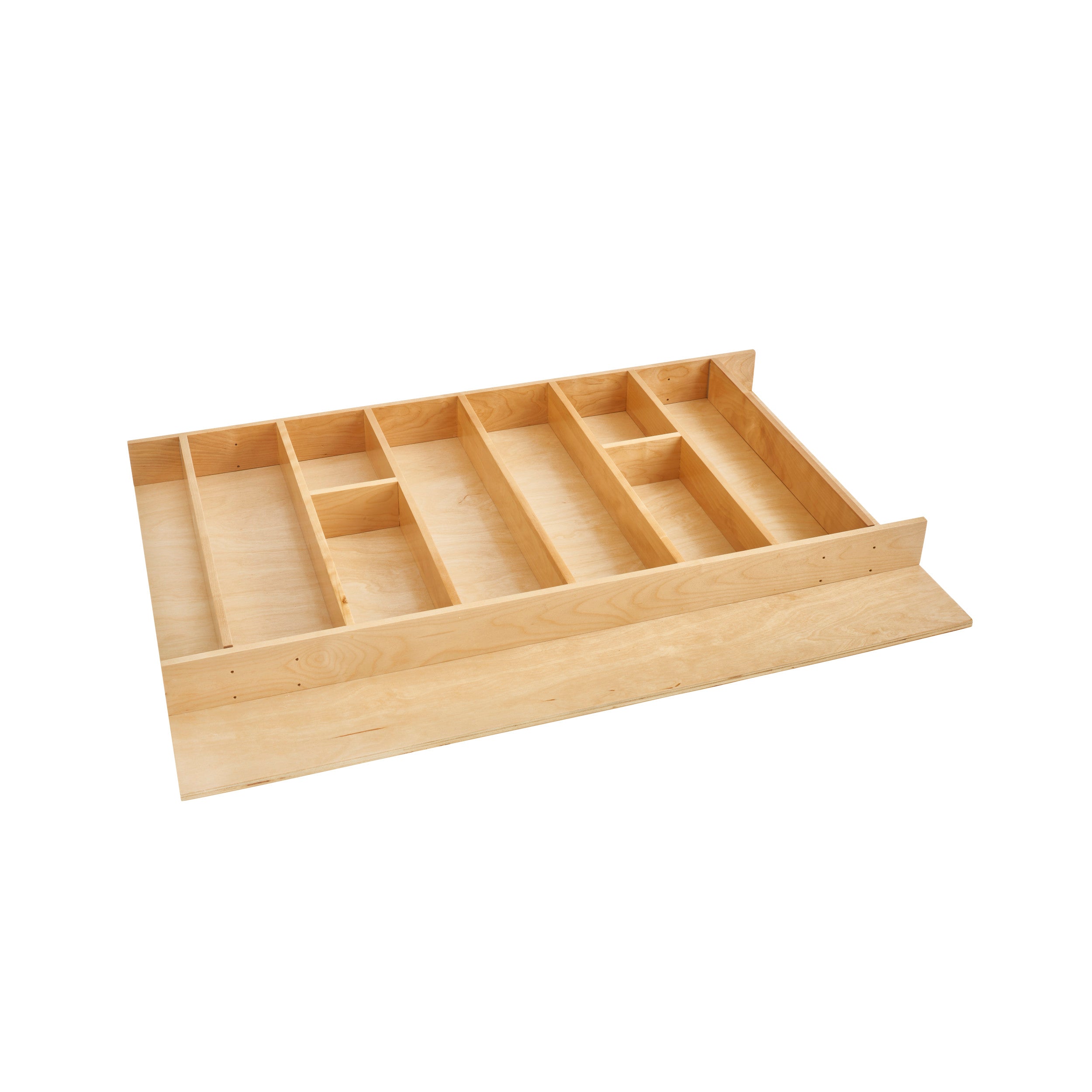 33 in Tall Wood Utility Tray Insert Natural  33.13 in (842 mm) W x 22 in (559 mm) D x 2.88 in (73 mm) H