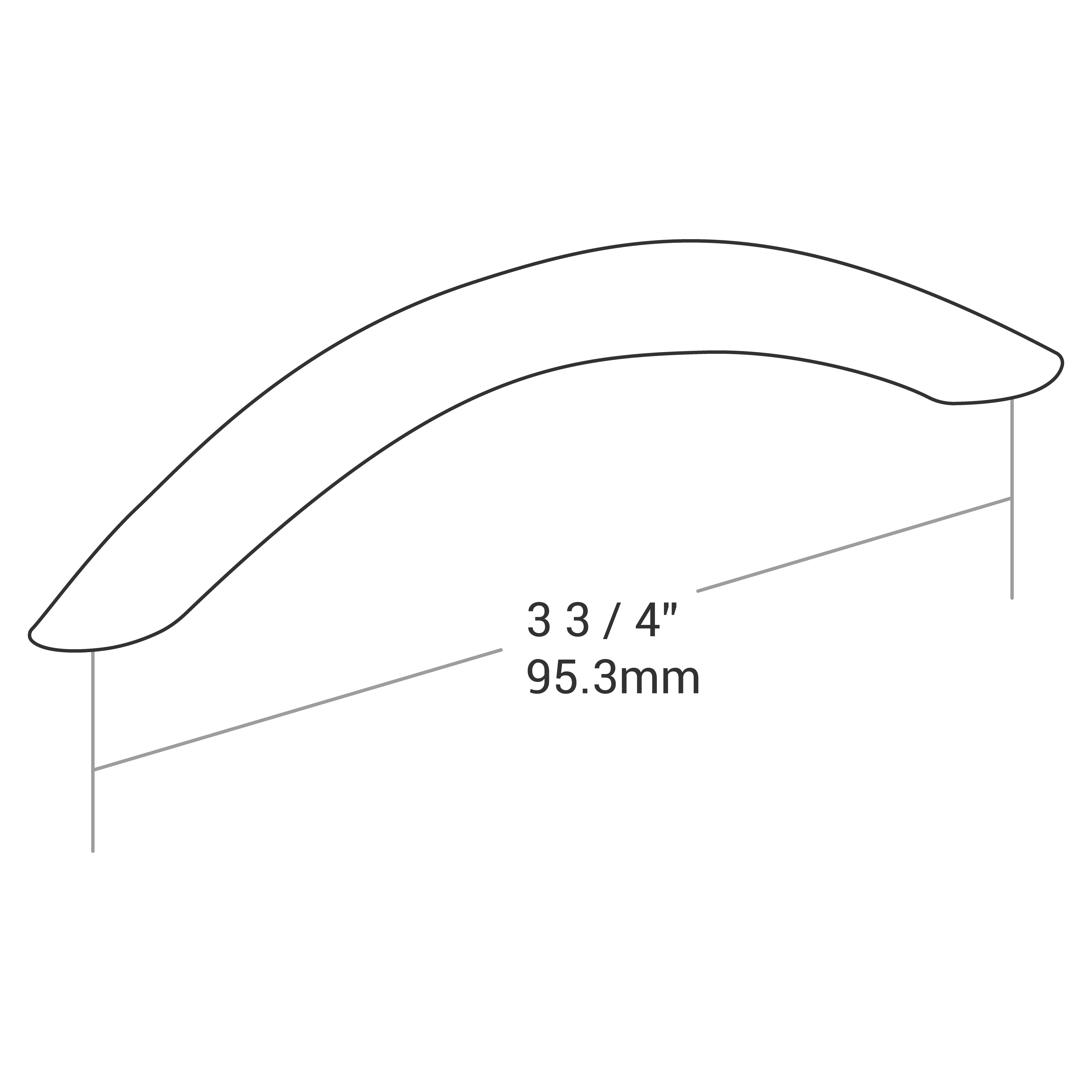 Handle Bar 5000 series Brush Nickel 5"