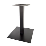 Square Table Base, 17" Square - Black 5000BKZ