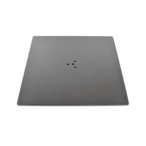 Square Table Base, 22" Square - Black 5000BKZ
