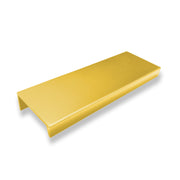 HANDLE FINGER TIP O/A 45MM SATIN BRASS