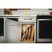 12 in Bakeware Organizer White  0.75 in (19 mm) W x 20 in (508 mm) D x 12 in (305 mm) H