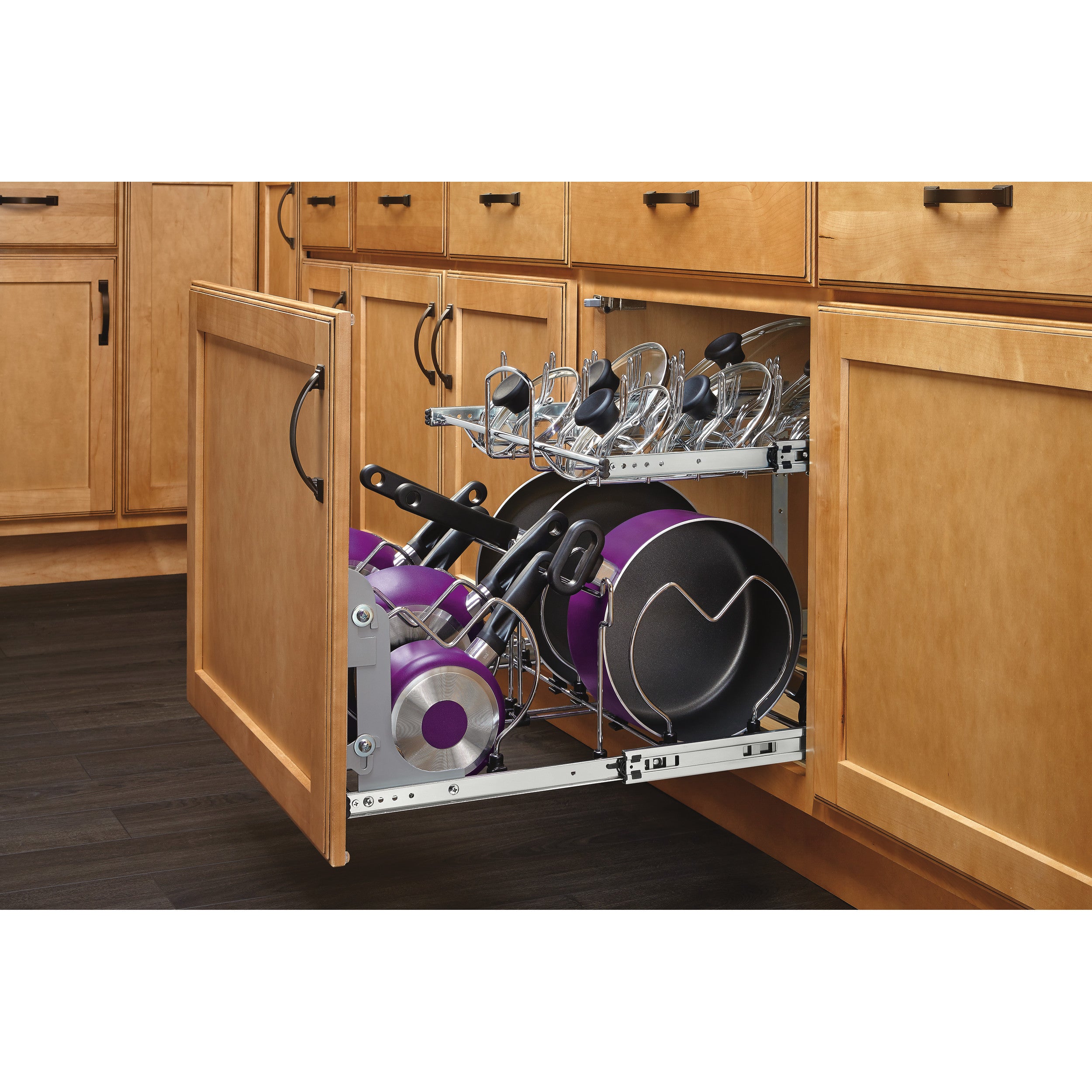 Door mounting Kit Silver  1.5 in (38 mm) W x 2.13 in (54 mm) D x 8 in (203 mm) H