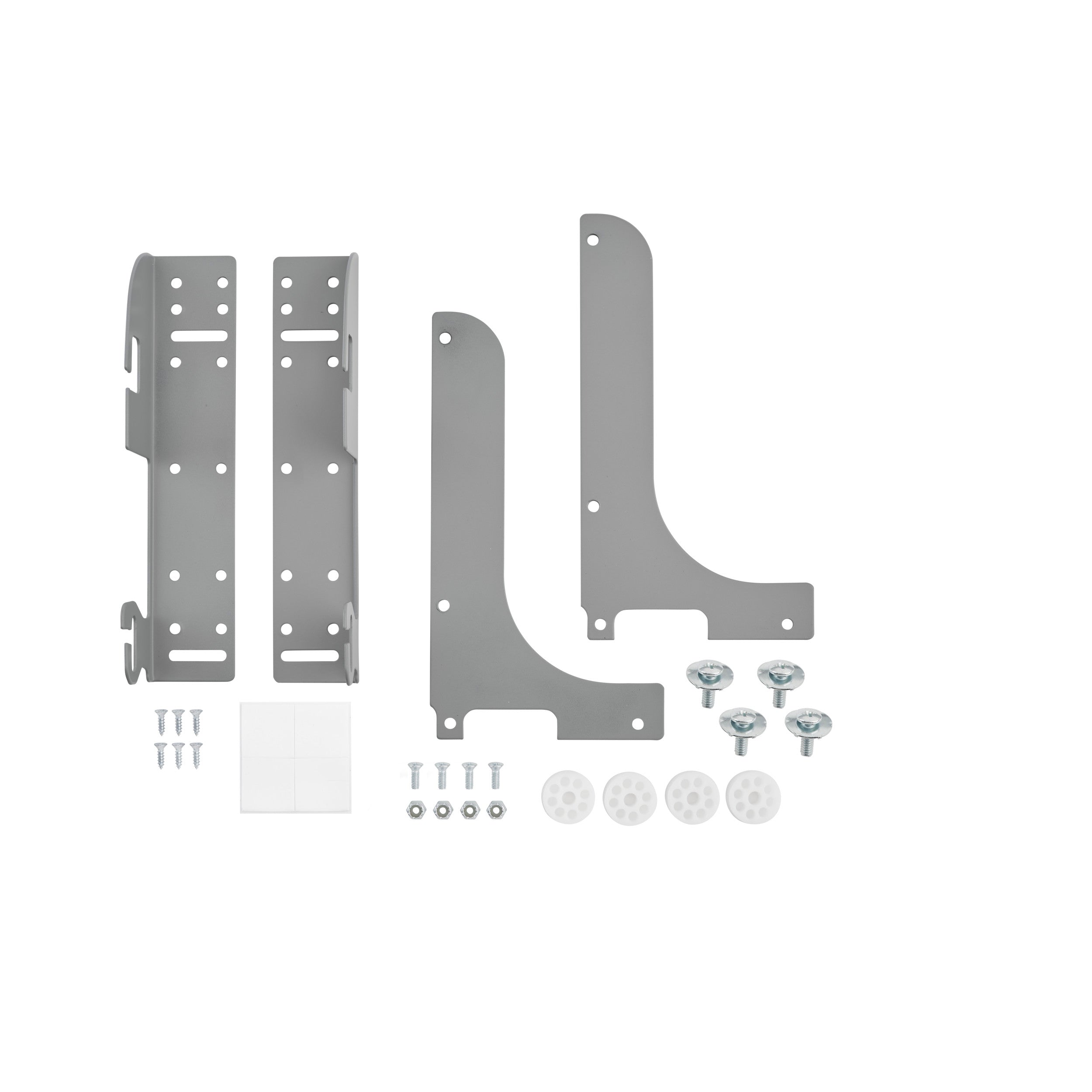 Door mounting Kit Silver  1.5 in (38 mm) W x 2.13 in (54 mm) D x 8 in (203 mm) H