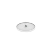 16 in White Polymer Full Circle Lazy Susan Shelf Only White  16 in (406 mm) W x 16 in (406 mm) D x 1.3 in (33 mm) H