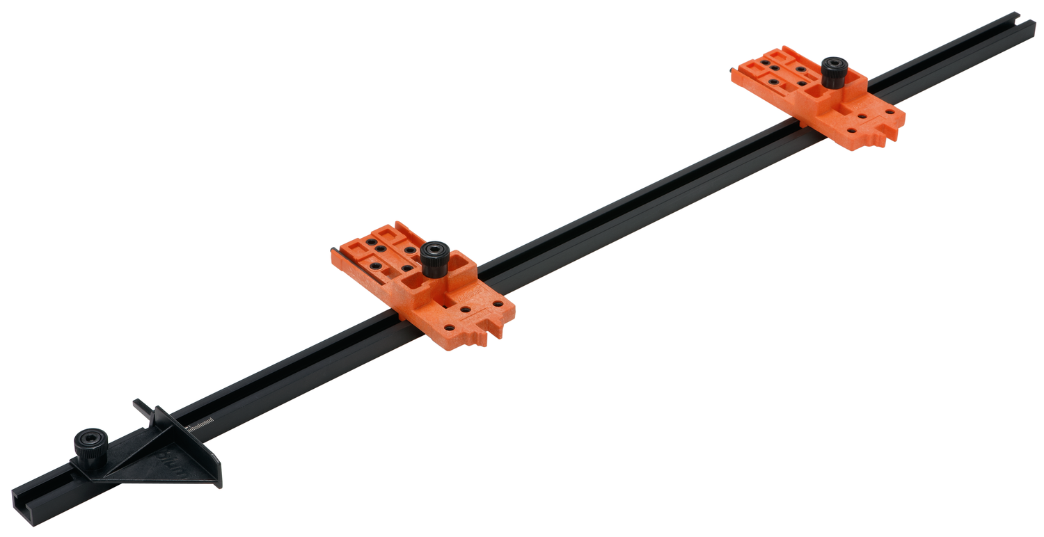 Mounting templates & accessories QUICKFIX template for locating/boring hinge and mounting plate positions