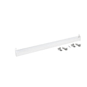 36 in White Polymer Slim Series Tip-Out Tray w/Soft-Close hinge White  36 in (914 mm) W x 1.7 in (43 mm) D x 3.95 in (100 mm) H