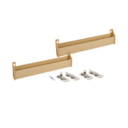 14 in Almond Polymer Slim Series Tip-Out Trays Almond  14 in (356 mm) W x 1.69 in (43 mm) D x 3.94 in (100 mm) H
