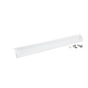 36 in White Polymer Tip-Out Tray w/Soft-Close White  36 in (914 mm) W x 2.45 in (62 mm) D x 4 in (102 mm) H