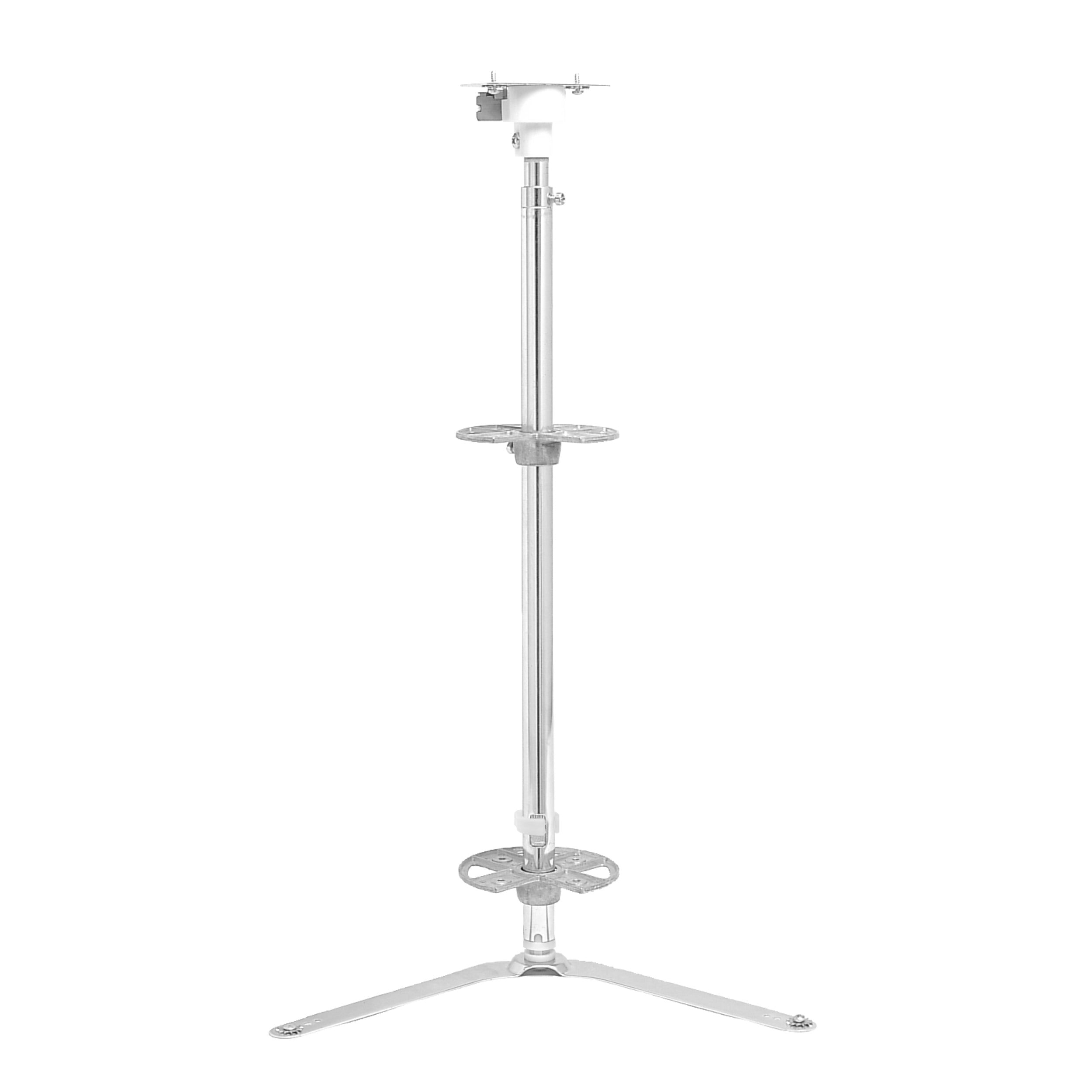 24 in White Polymer Pie-Cut Lazy Susans 2-Shelf White  24 in (610 mm) W x 24 in (610 mm) D x 26 in (660 mm) H