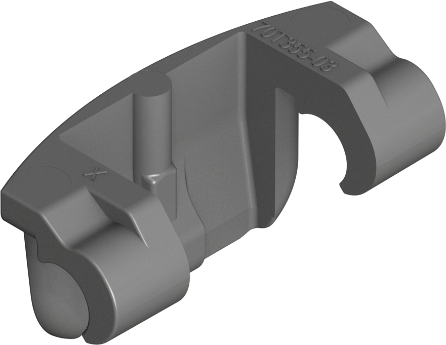 CLIP top BLUMOTION hinges - accessories Angle restriction clip (86Â°) Black