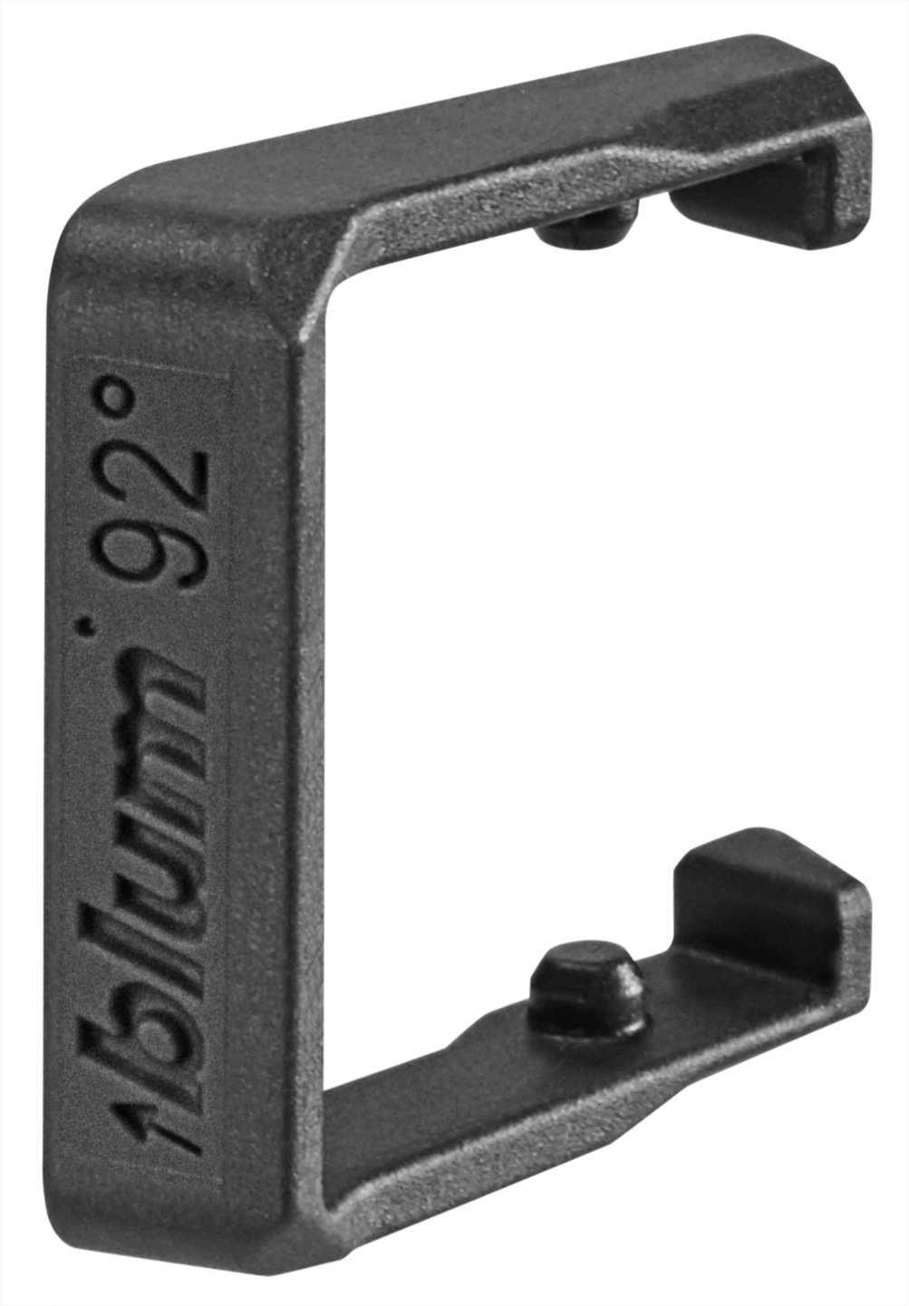 CLIP top BLUMOTION/CLIP top 110Â° hinges for thin fronts accessories Angle restriction clip 92Â° R7037 Dust Grey