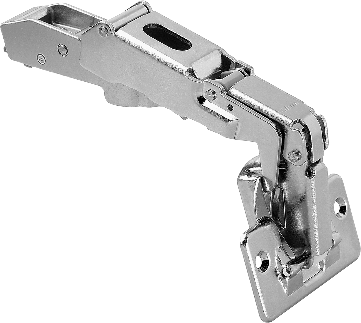 CLIP top 170Â° hinges Free swinging Full O/L Nickel