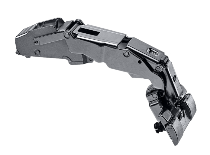 CLIP top BLUMOTION 155Â° zero protrusion hinges Self closing Half O/L Onyx Black