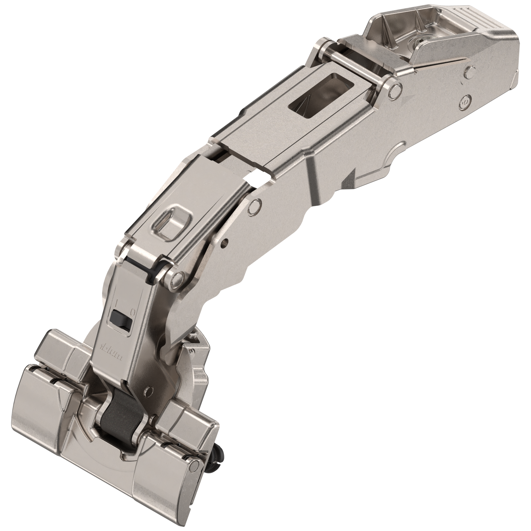 CLIP top BLUMOTION 155Â° zero protrusion hinges Self closing Half O/L Onyx Black