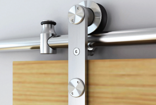 BARNDOORKIT RND RAIL SURF MT 6.5FT SS