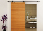 BARN DOOR ROUND RAIL CONNECTOR SS