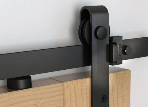 BARNDOORKIT FLAT RAIL S/MNT S/MIN MT BL