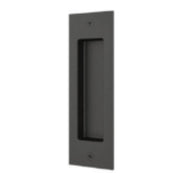 BARN DOOR FLUSH HANDLE 165X53MM MT BLK