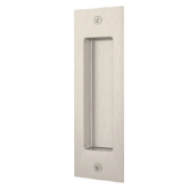 BARN DOOR FLUSH HANDLE 203X53MM SATIN NI