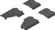 REVEGO DUO, POCKET CONNECTOR SET, W/ TOE KICK 18-19MM, BLACK