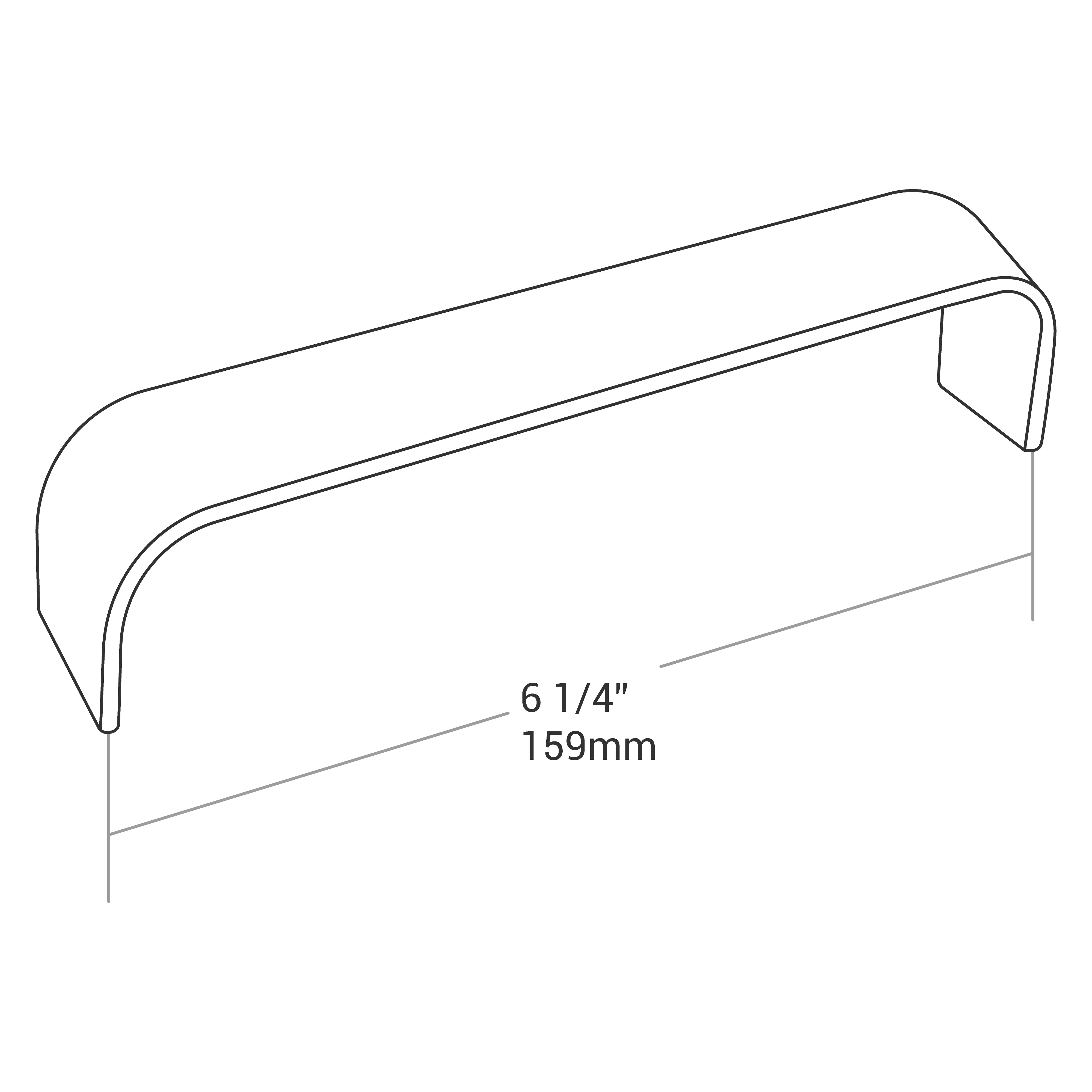 Handle 8536 Series C/C 6-1/4"