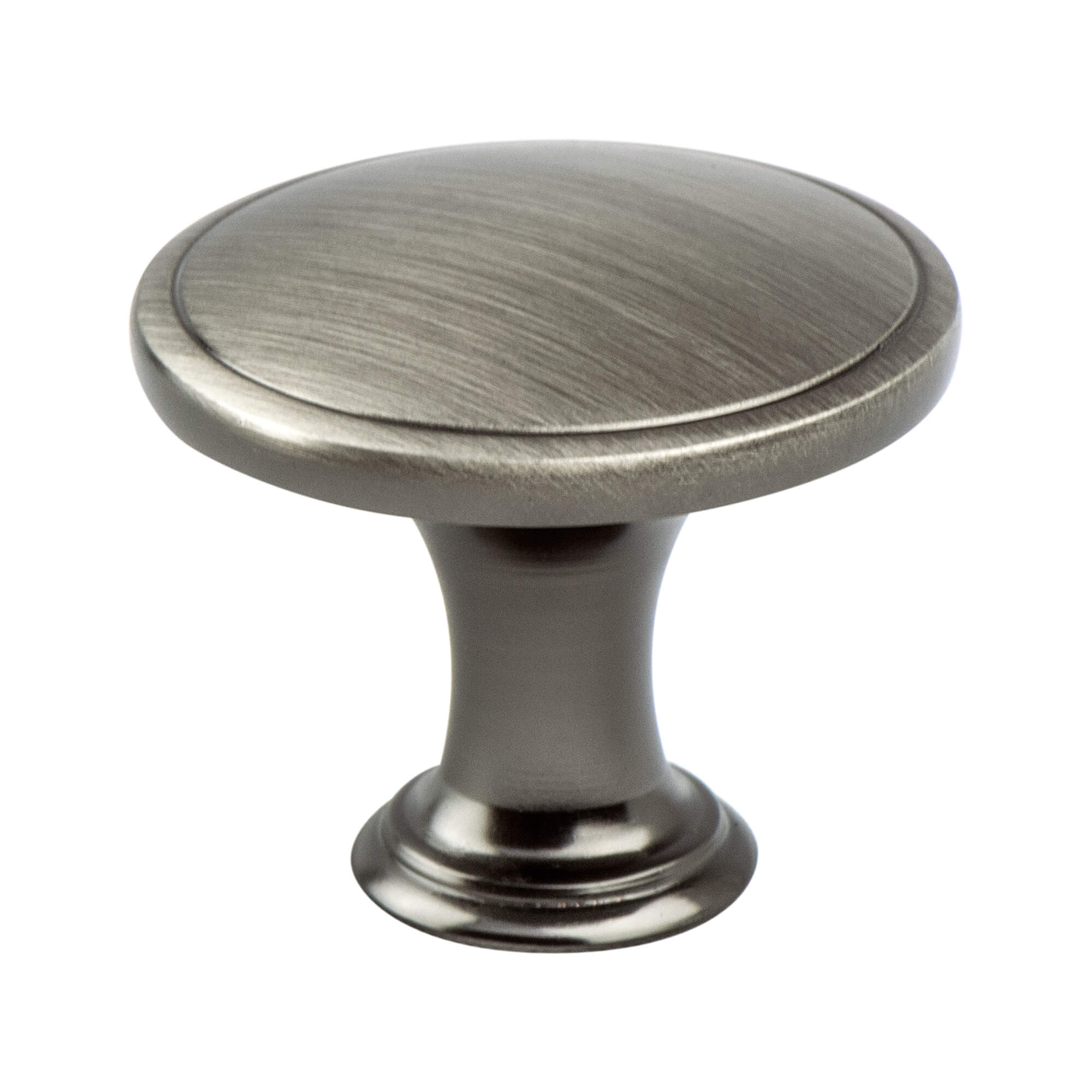 Oasis Brushed Tin Knob