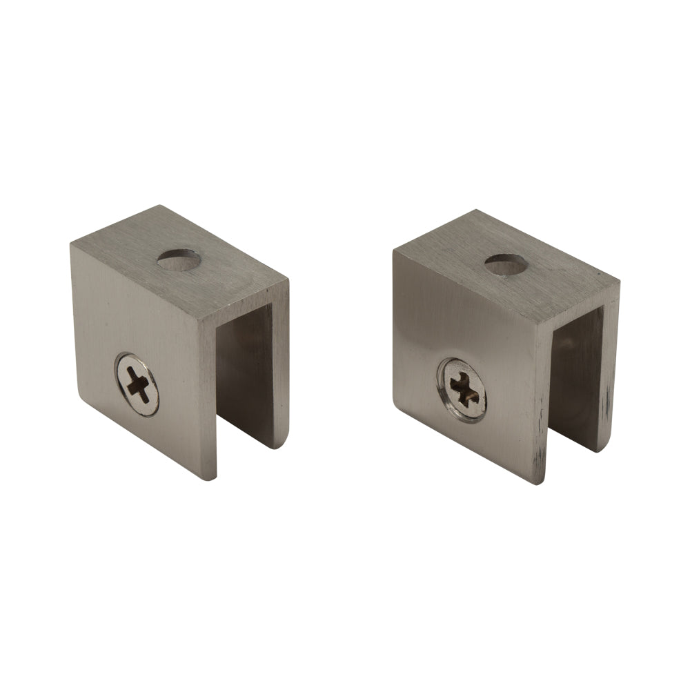 Glass Shelf Support Brushed Nickel