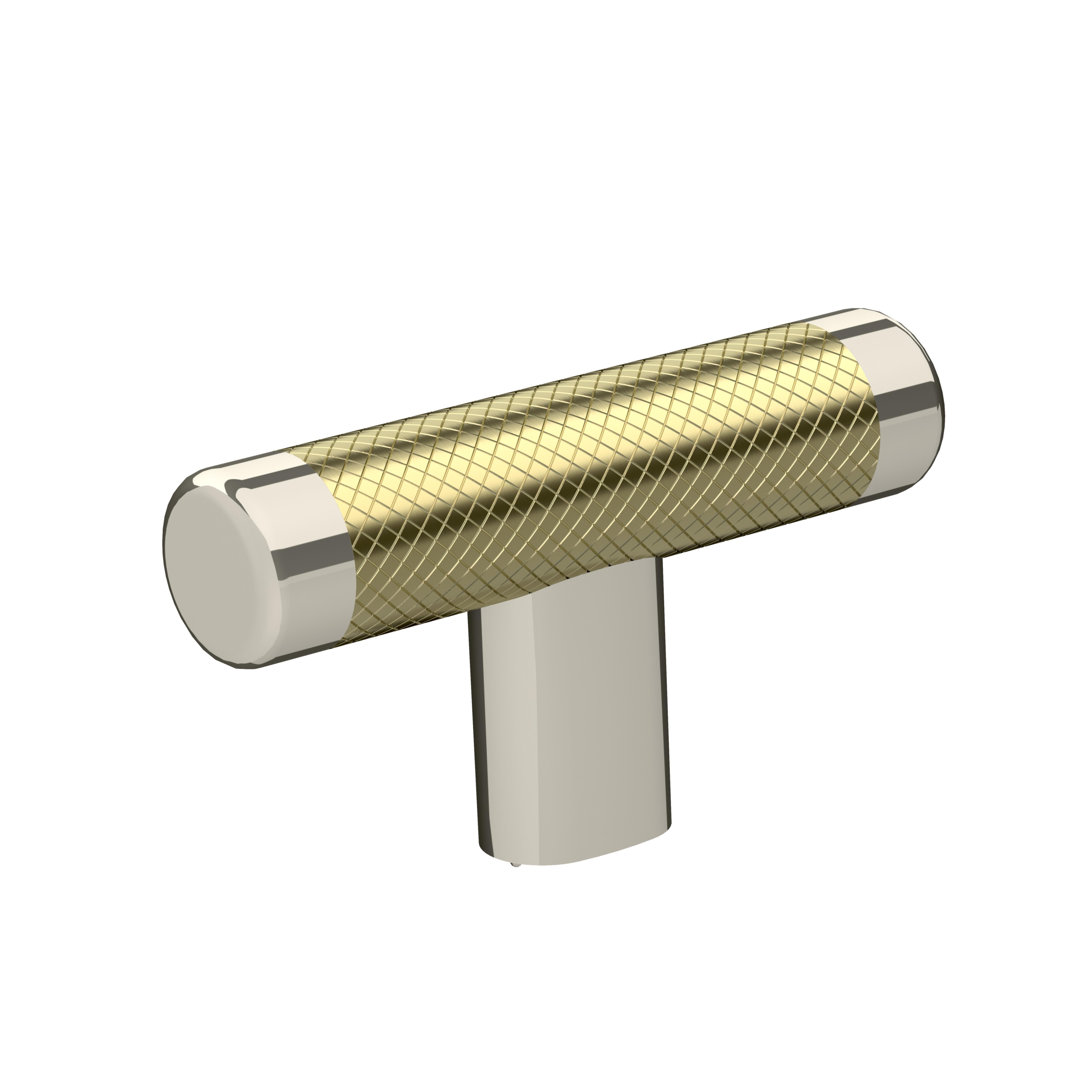 Knob Polished Nickel/Golden Champagne