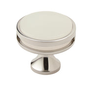 Knob Polished Nickel/Frosted 5/8(16) DIA