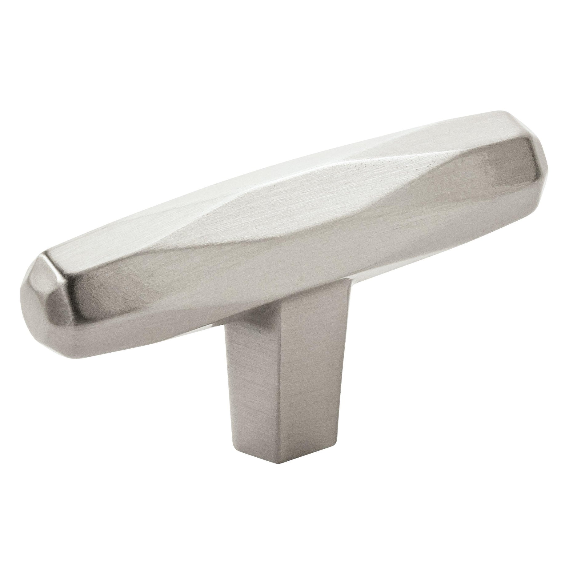 Knob Satin Nickel 1/2(13) L X 3/8(10) W