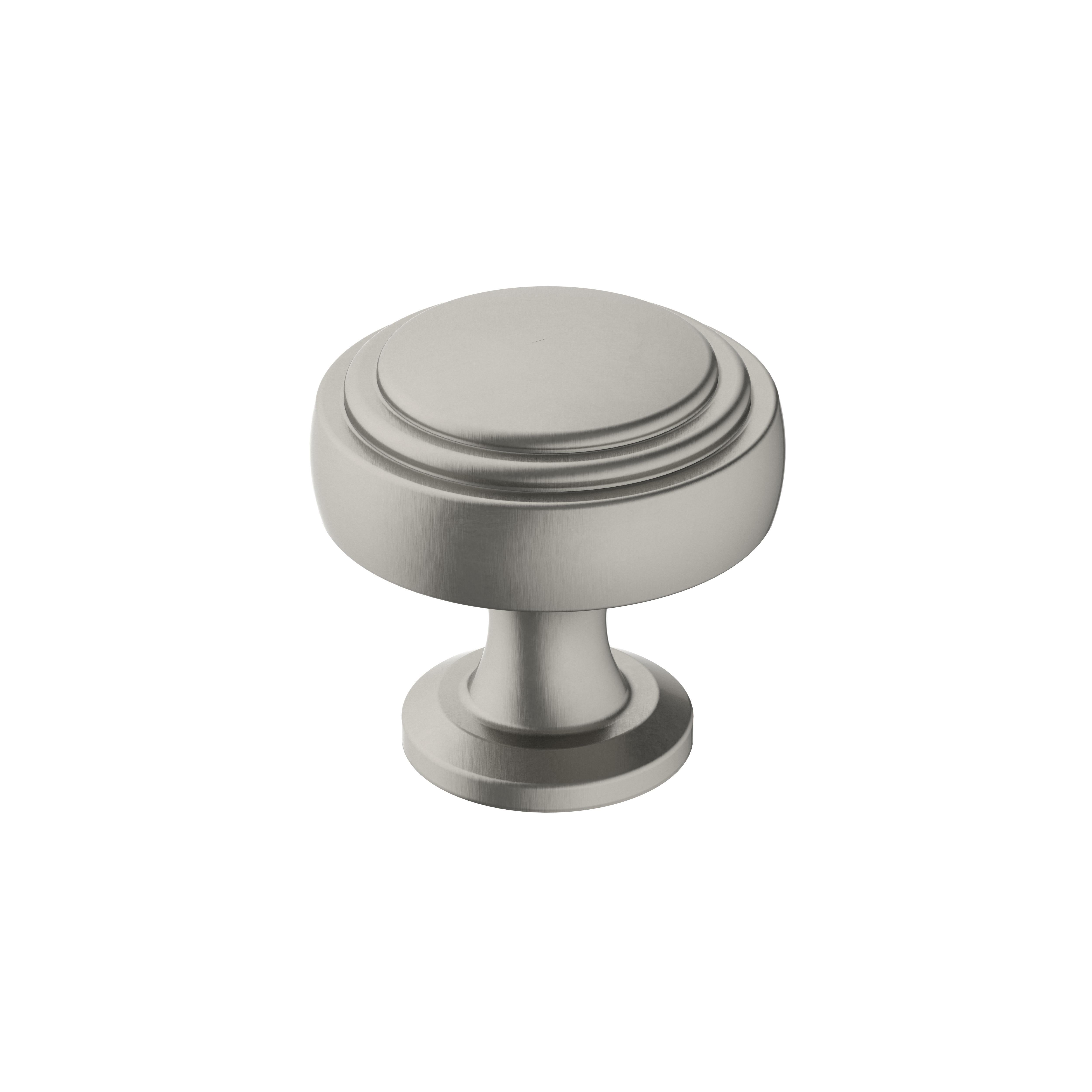 Knob Satin Nickel 3/4(19) DIA