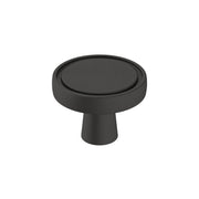 Knob Matte Black/Champagne Bronze 1/2(13) DIA