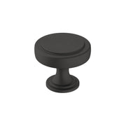 Knob Matte Black 7/8(22) DIA