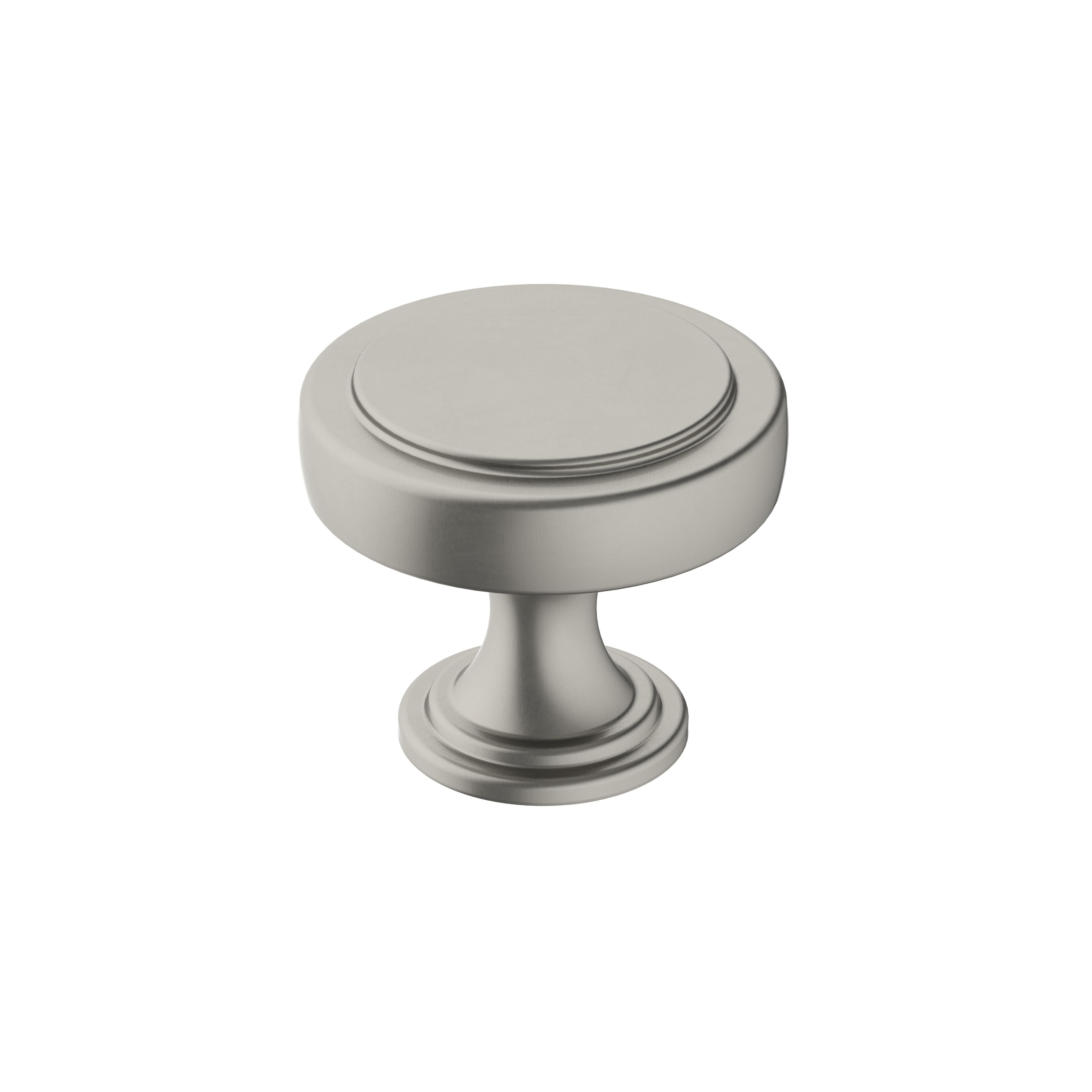 Knob Satin Nickel 7/8(22) DIA
