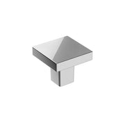 Knob Polished Chrome 1/2 x 1/2(13 x 13)