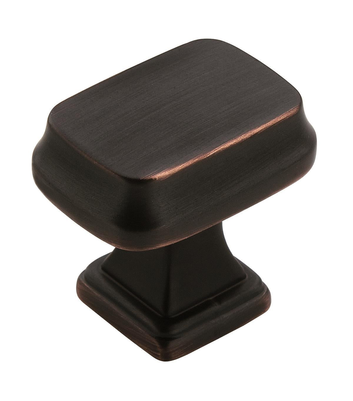 Knob Oil-Rubbed Bronze 11/16(17) L X 11/16(17) W