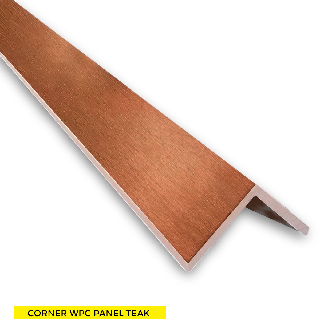 WPC OUTER END CORNER TEAK 114.17"