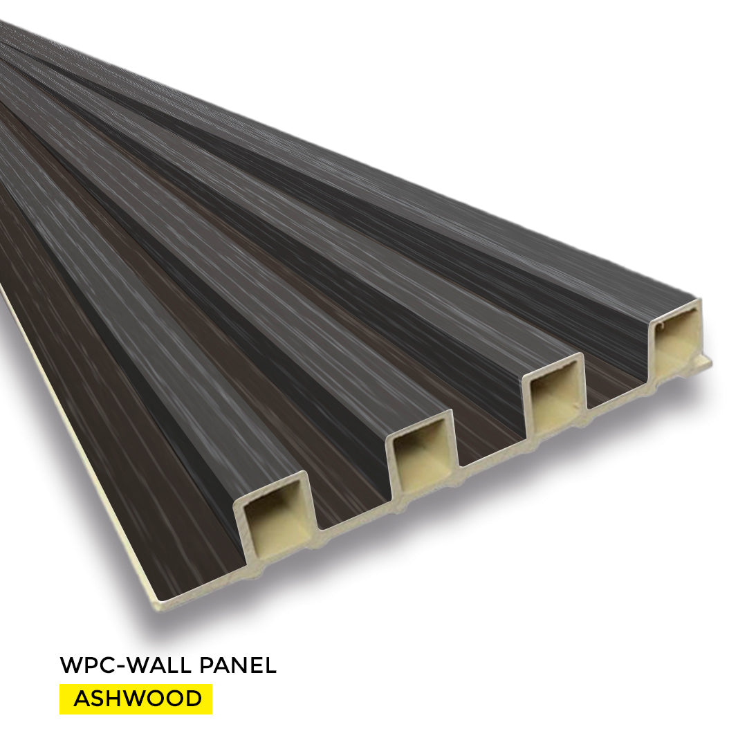 PVC WALL PANEL 6.8 X 9 FT  - ASHWOOD