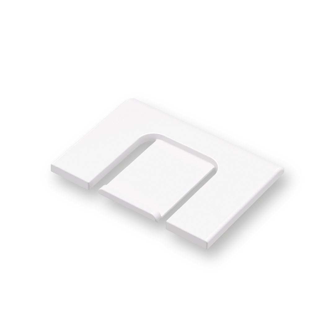 HINGE KIMANA SKIN ITALIANA FERRAMENTA FREE SWING FOR 18MM PANEL DOUBLE DRILL Ã˜40X2.5MM Ã˜26X15MM WHITE