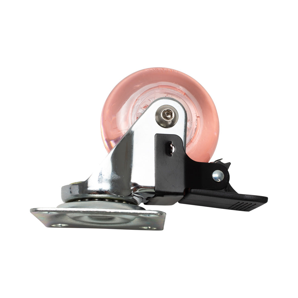 Casters 100Mm Pink Emma