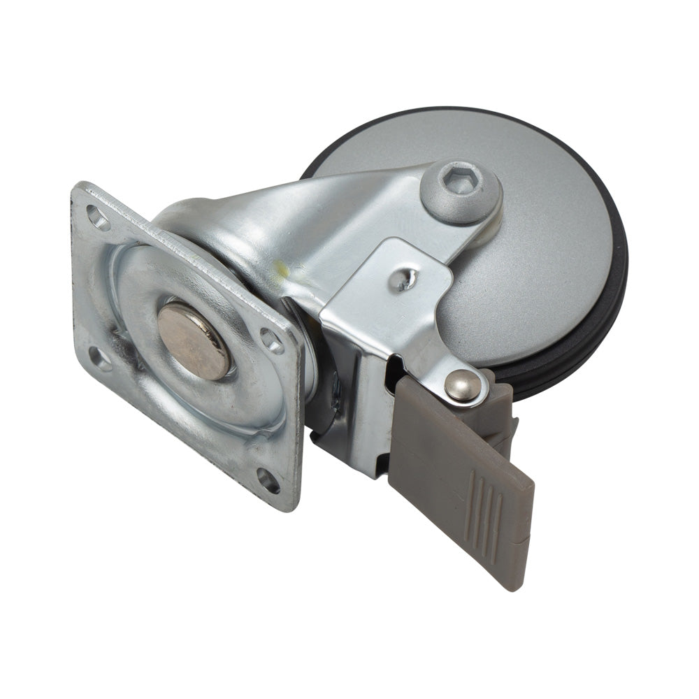 Casters 50Mm Black Lisa With Break